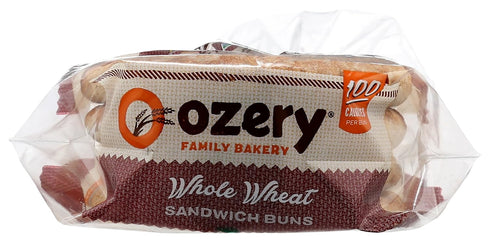 OZERY 100 11.3 OZ BAKERY Whole Wheat Calorie Sandwich Buns