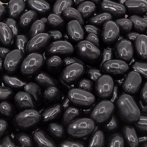 Black Licorice Jelly Beans | 1-Pound Bag | Black Jelly Beans for