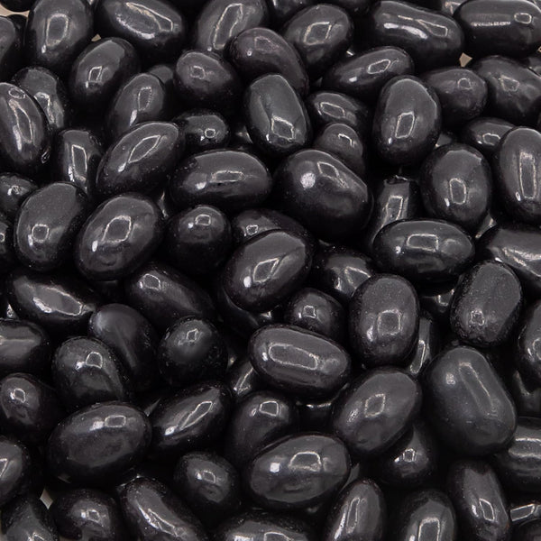 Black Licorice Jelly Beans | 1-Pound Bag | Black Jelly Beans for