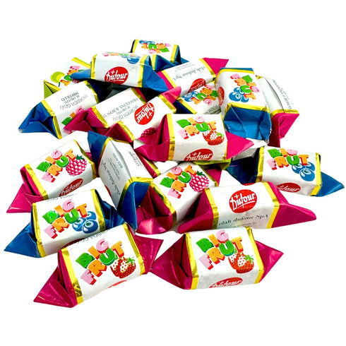 Dufour 5.29 oz. (150g)(Pack 2)Pates Gummies 22% Big Frut Italian Berry Jelly Candy from Italy of de Fruits - Italian