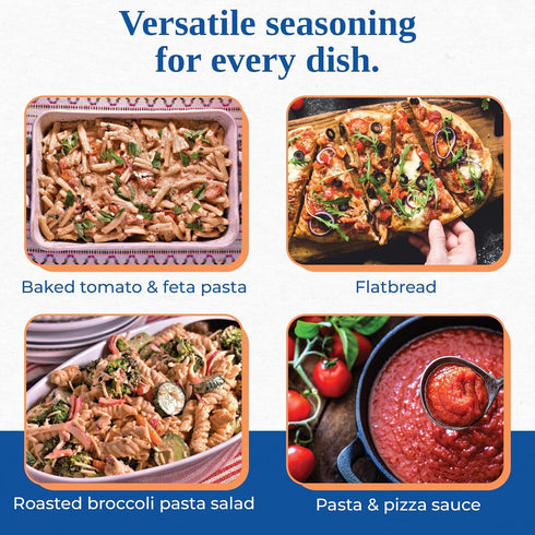 Chef Paul Magic Seasonings Blends, Hot and Sweet Pizza and Pasta Magic, No Added Salt, Pack of 1
