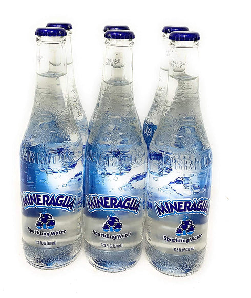 Jarritos Mineragua Sparkling Water 12.5floz (370mL), 6 Pack