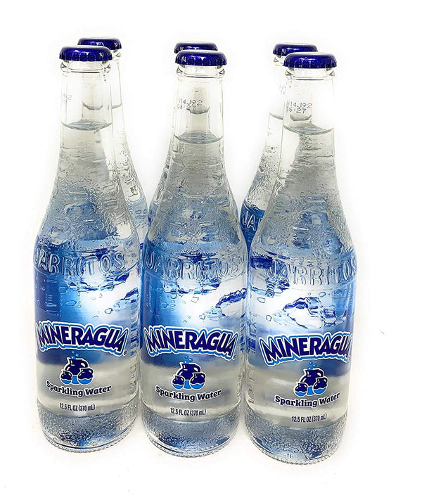 Jarritos Mineragua Sparkling Water 12.5floz (370mL), 6 Pack