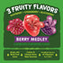 0.8 (40 Count) Black Forest Juicy Burst Fruit Snacks, Berry Medley, Ounce Pouches