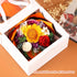 Jtoder Forever Flowers for Delivery, Preserved Flower Bouquets, Long Lasting Orange Sunflower Roses, Gifts Bouquet
