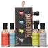 Smokehouse Gift Set by Thoughtfully, Vegan and Vegetarian Barbecue Rubs, Set of 4 Flavors: Cajun, Caribbean, Memphis,