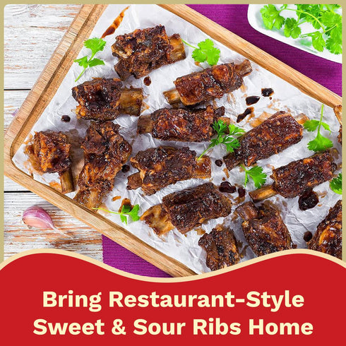 1.5 oz Packet (Pack 12) NOH Chinese Sweet & Sour Spareribs Seasoning Mix, of - Classic Chinese Sweet and Sour Sauce