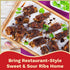 1.5 oz Packet (Pack 12) NOH Chinese Sweet & Sour Spareribs Seasoning Mix, of - Classic Chinese Sweet and Sour Sauce