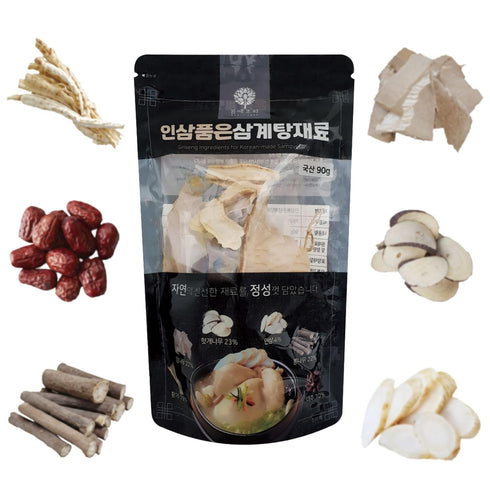 GAGOPA Korean Chicken stew Samgyetang Herb Kit Korean Healthy food Chicken Soup