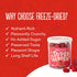 Super Garden Freeze Dried Raspberries, 0.88oz | 100% Pure Raspberry | No Added Sugar | Perfect for Snacking, Topping,
