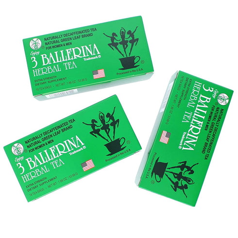 3 1.88oz 18 Count(3 BALLERINA TEA DIETERS DRINK EXTRA STRENGTH, BOXES)