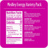 4-Flavor Pack 12 (Pack 12) Zevia Zero Calorie Energy Drink Medley Variety Ounce Cans