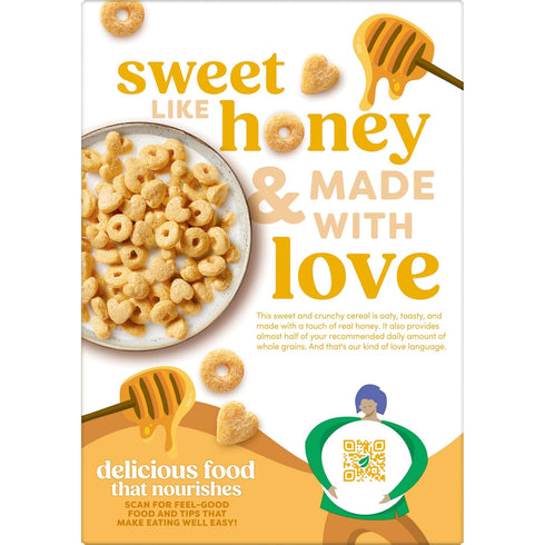 13.6oz (1 Kashi Breakfast Cereal, Organic, Whole Grain, Honey Toasted, Box Box)