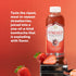 16 oz Immune SYNERGY The Real Kombucha - Strawberry Serenity - fl Bottle - Raw Probiotic Drink for Gut Health