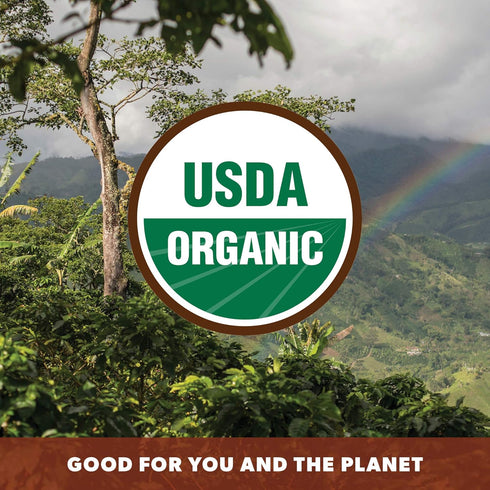 1LB Low Acid Organic Coffee Whole Bean, Mold-Free & Stomach Friendly by Java Planet, Coconut and Hazelnut, Medium Dark