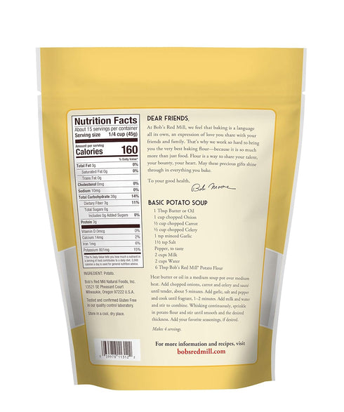24 Oz Bob's Red Mill Potato Flour
