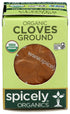 Spicely Organic Cloves Powder, 0.40 OZ ecoBox