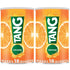Tang Orange Naturally Flavored Powdered Soft Drink Mix, 2 ct Pack, 58.9