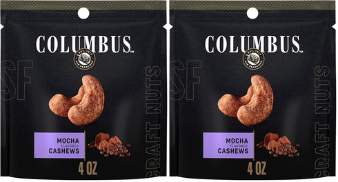 COLUMBUS Mocha Cashew 4oz (Pack of 2)