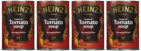 Pack Original Heinz Classic Cream of Tomato Soup Imported From The UK England The Best Of British Tomato Soup Of Four