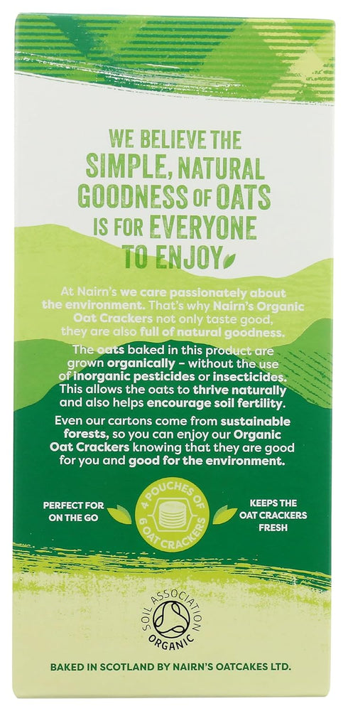 8oz Nairn's Organic Oat Crackers