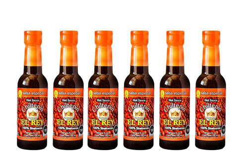 Salsa Especial Chiltepin El Rey Six Pack, Salsa Marisquera from Sinaloa, Seafood