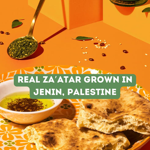 16 Oz Za'atar by Z&Z | Za'atar Spice Blend with Zaatar Spice, Sumac, & Toasted Sesame Seeds | Za'atar Seasoning