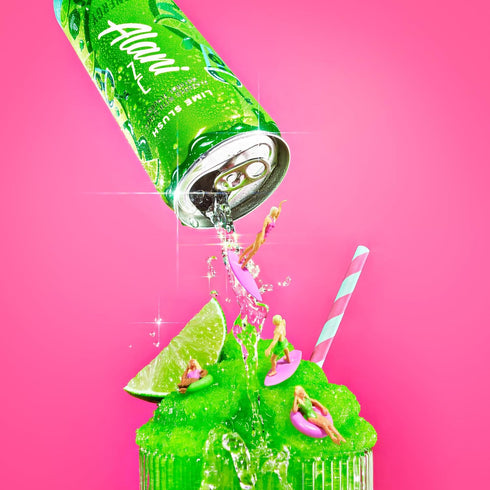 (Pack 12) Alani Nu Lime Slush Sugar Free Energy Drink