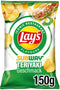 Lays Subway Teriyaki Potato Chips, Crispy Natural Ribbed Potato Chips with Sweet