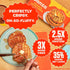 Frozen 8oz Banza Homestyle Protein Waffles, Waffles from Chickpeas - High Protein, Gluten Free, Lower Carb Toaster