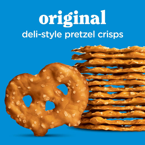 7.2 oz Snack Factory Original Pretzel Crisps, Non-GMO, Resealable Bag
