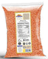 64oz (4lbs) 1.81kg Rani Masoor Dal (Indian Red Lentils) Split Gram, Bulk ~ All Natural | Gluten Friendly | NON-GMO |