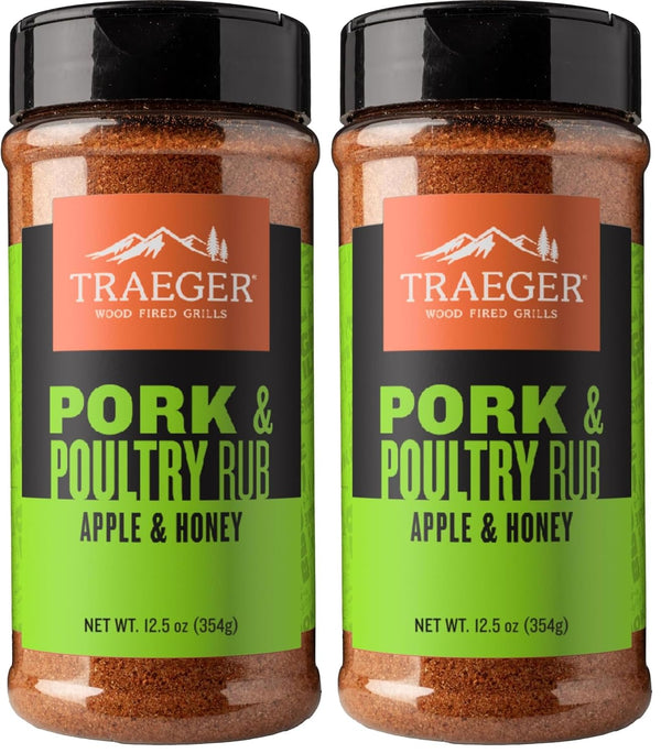 Traeger Grills SPC250 Pork & Poultry Rub with Apple & Honey (Pack