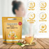 Elephant Park 30 Packets 18 Natural Honey Ginger Root Herbal Crystals Instant Beverage Grams Made With Real Pure Honey