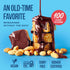 Packs 8) For Noshers Only - Peanut Butter Bites - Kosher Dairy Free Vegan Gluten Free Chocolate Peanut Butter Crispy