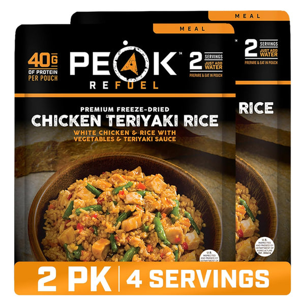 Peak Refuel Chicken Teriyaki Rice | 40g Protein | 580 Calories |