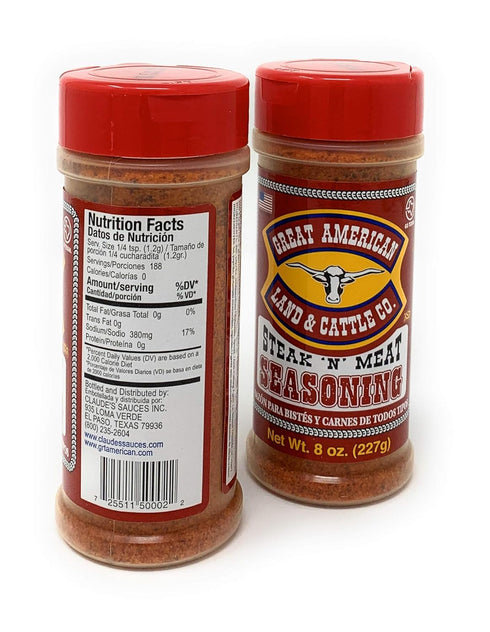 Great American Land & Cattle (Steak N' Meat, Pack of 2)