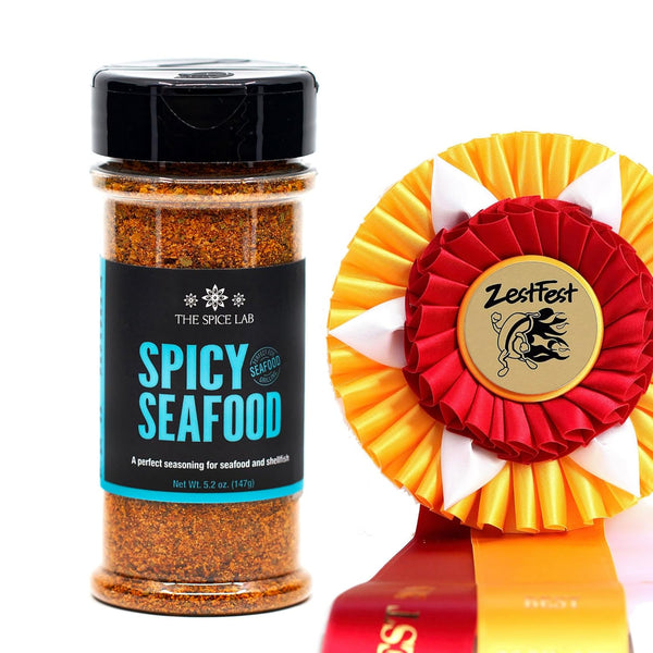 The Spice Lab Spicy Fish & Seafood Rub Seasoning - Cajun Salmon