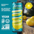 12 Oz Pack 24, Lemonati Sparkling Lemonade, No Artificial Sweeteners or Flavoring, Gluten-Free, Kosher, Non-GMO, Vegan