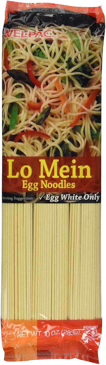 Wel-Pac Wel Pac Lo Mein Egg Noodles, 10 Ounce (Pack of 6)