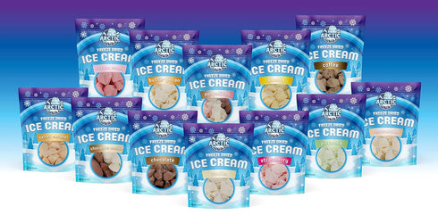 1 Arctic Farms Freeze Dried Ice Cream that Does Not Melt (Neapolitan, Ounce)