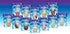 Pack 4) Arctic Farms Freeze Dried Ice Cream that Does Not Melt (Variety