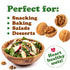 10 Omega-3s Food to Live Jumbo Walnuts in Shell, Ounces California Chandler Variety. Rich in and Antioxidants.