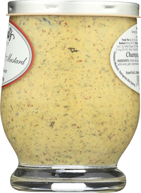 9 Braswells, Mustard Champagne Dill, Ounce