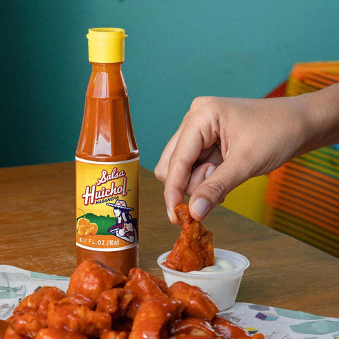 3-Pack (1 1 1 0 Salsa Huichol Mix - Original, Negra, Habanera) Authentic Spicy Flavor Calories, No Sugar or Fat Great