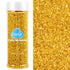 Gold Sprinkles Sanding Sugar for Baking, 6.35 oz Edible Sparkling Course Sugar