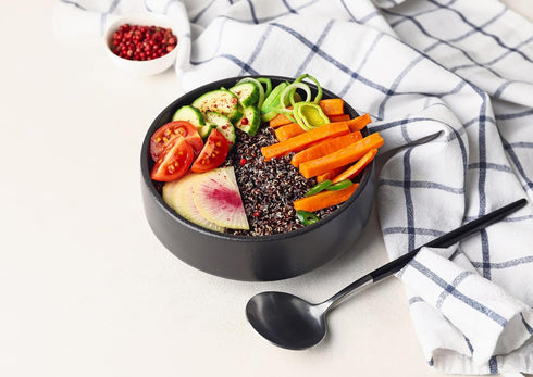 1.5 Food to Live Black Quinoa, Pounds Whole Grain, Raw, Vegan, Kosher, Sirtfood, Bulk. Easy to Cook. Perfect