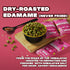 0.9 oz (Pack 8) Where You Bean Edamame Beans Snack (Himalayan Salt) - Crunchy and Dry Roasted Edamame Beans - High