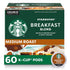 Starbucks K-Cup Coffee Pods, Medium Roast Hot or Iced Coffee, Breakfast Blend,