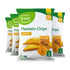 Amazon Fresh , Sweet Plantain Chips, 10 Oz (Pack of 4) (Previously Wickedly Prime,